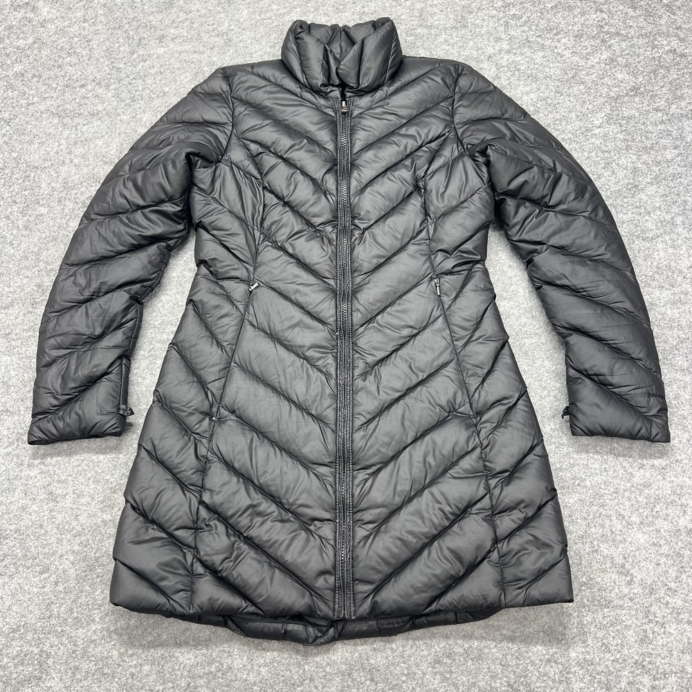 Patagonia Coat Womens XS Black Quilted Down Puffer Liner Long Jacket 28407